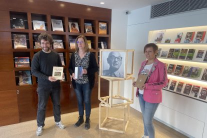 Presentación ayer de los actos en homenaje a Carner-Ribalta.