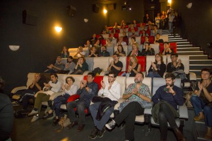 El Som Cinema va estrenar ahir el film documental amb dos sessions a l’Screenbox de Lleida, que es van omplir de públic.