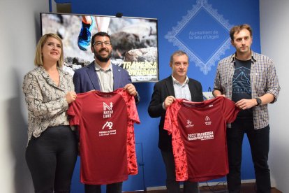 La cursa es va presentar ahir amb representants de la Seu i Andorra.