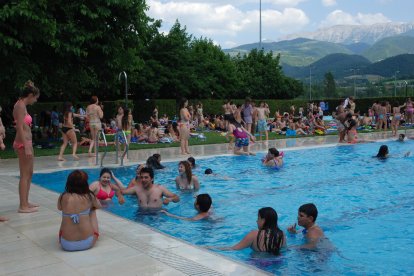 Imagen de archivo de las piscinas de La Seu d’Urgell. 