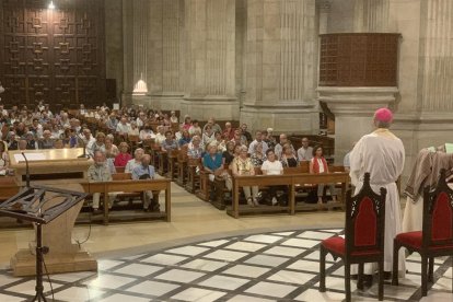 La catedral acogió ayer la Celebració de l’Enviament.