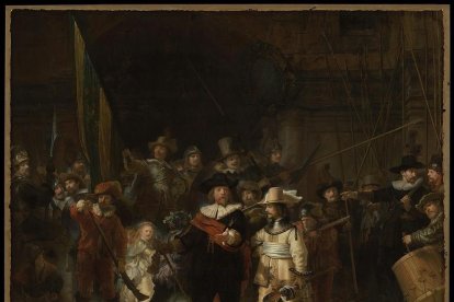 La Ronda de Noche, obra de Rembrandt