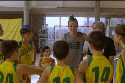 La jugadora de baloncesto Laia Palau no había vuelto a entrenar desde que se retiró, en mayo pasado.