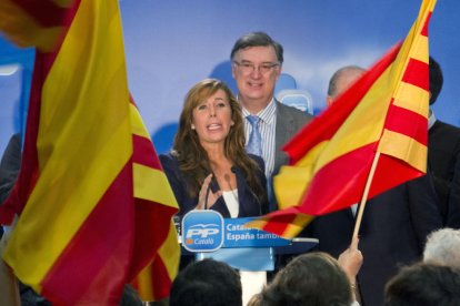 La expresidenta del PPC tras las elecciones catalanas de 2012, en los que su partido logró 19 escaños.