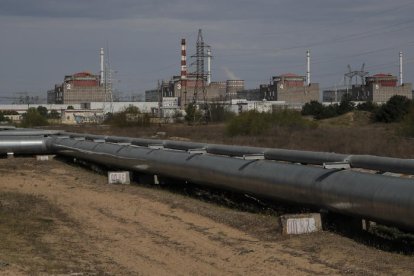 Foto de archivo de la planta nuclear ucraniana de Zaporiyia.