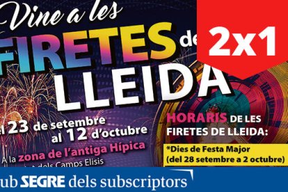 Amb motiu de les Festes de Tardor, arriben les Firetes a Lleida.