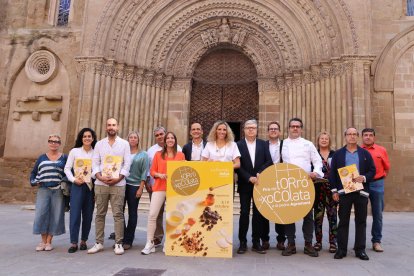 Presentació de la 33a edició de la Fira del Torró i la Xocolata a la Pedra d'Agramunt