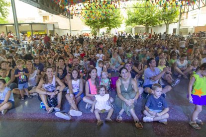 Els més petits van gaudir ahir al ritme d’El Pot Petit a la pista del Parc de l’Alegria de Juneda.