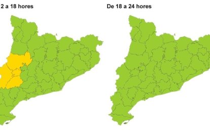 Quatre comarques del pla de Lleida en alerta per calor.