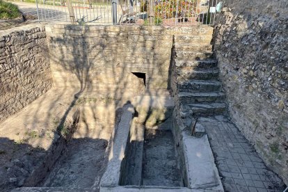 Los lavaderos del núcleo agregado de Gospí, en Sant Ramon.