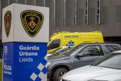 Vista de la comissaria de la Guàrdia Urbana de Lleida.