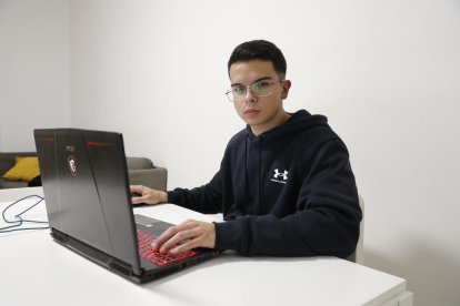 Oriol Lladós es profesor de Informática en el instituto de Tremp y el docente más joven de Lleida. 