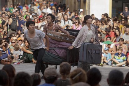 Un dels espectacles de l’edició de l’any passat de FiraTàrrega.