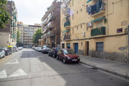 El accidente se produjo en la calle Riu Cinca. 