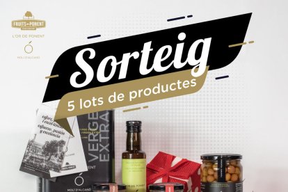 Un lote de productos de proximidad para cinco lectores del diario SEGRE.