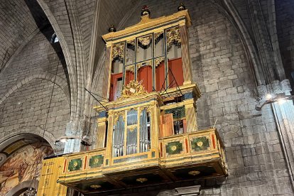 La restauración ha dejado a la vista los colores originales.