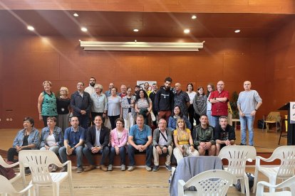 Moment del final de la jornada participativa, que va acabar amb una exposició de les conclusions.