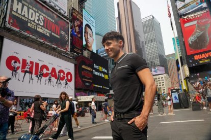 El Mago Pop assegura que l’emoció va poder amb ell després del debut a Nova York.