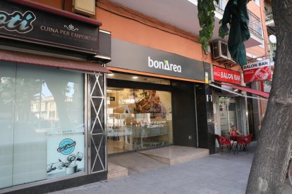 Imatge del supermercat en el qual es va produir el robatori.