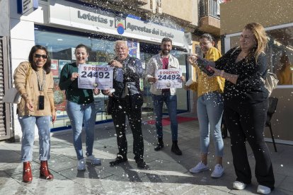 Una administración de Fortuna, en Murcia, que vendió el 24.492. 