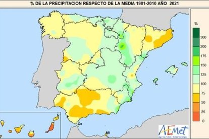 2021 amb fenòmens extrems