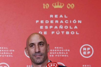 Luis Rubiales, presidente de la RFEF, en una imagen de archivo.