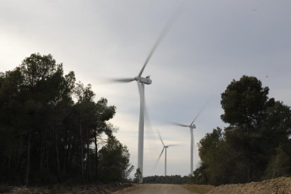 El municipio acoge junto con La Granadella el parque eólico de Solans, el último construido en Lleida. 