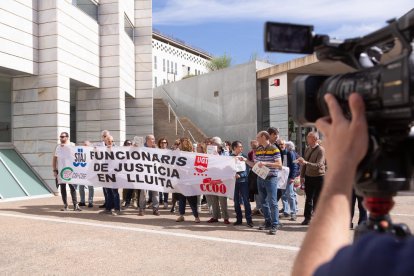 Imatge de la primera protesta el passat 17 d’abril.