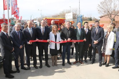 Inauguració de la 150a Fira de Sant Josep amb les autoritats