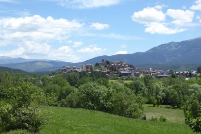 Imagen de archivo de una vista panorámica de Bellver. 