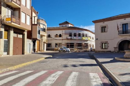 La zona que es preveu reurbanitzar a Torres de Segre.