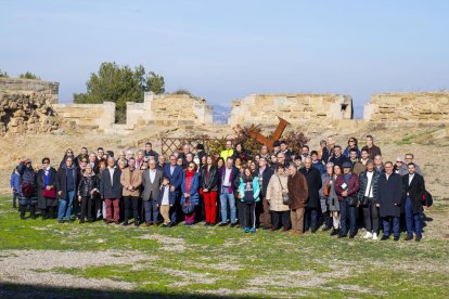 Más de 150 personas participaron en la tradicional recepción que organiza el ayuntamiento de Lleida cada año y que en esta ocasión fue en el Castell dels Templers.