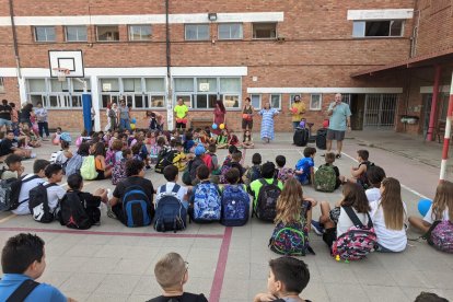 El primer dia d’aquest curs en un centre de Balaguer.