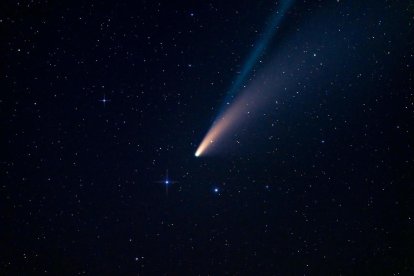 Imatge d'arxiu d'un cometa.