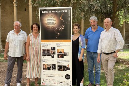 Presentació ahir del Juliol de Música i Poesia de Balaguer.