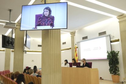 La presentació de la primera enquesta sobre violència masclista a l’entorn laboral penitenciari.