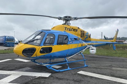 Un helicòpter Pegasus de la DGT.