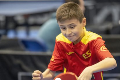 Roger Quesada, del CTT Borges, va acabar quart a l’Europeu sub-11.