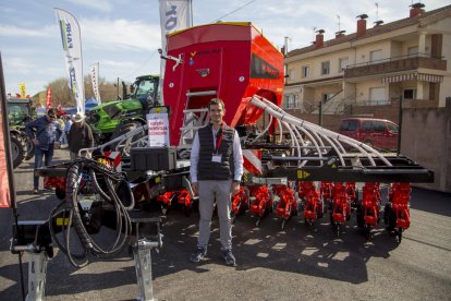 El braç de sembra de l’empresa d’Igualada Tallers Ribacar.