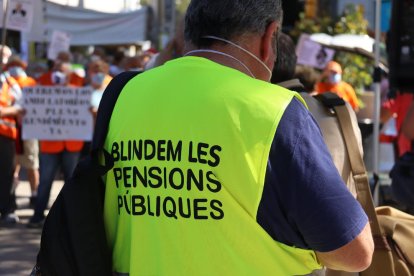 Una movilización en favor de las pensiones públicas.