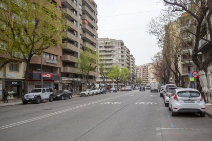 El vehículo infractor fue detectado en Rovira Roure. 