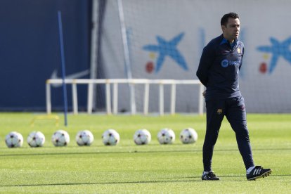 Xavi Hernández mantiene cierta esperanza de seguir vivos.