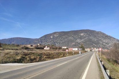 Imagen de la zona donde se construirá el acceso al polígono.