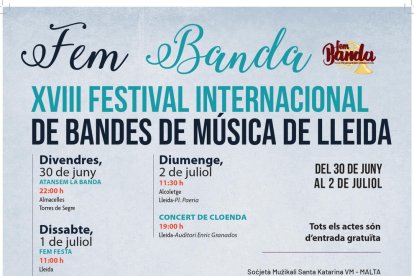 XVIII Festival Internacional de Bandes de Música de Lleida