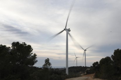 Imatge d’arxiu del parc de Solans, entre Llardecans i la Granadella, que es va estrenar al febrer.