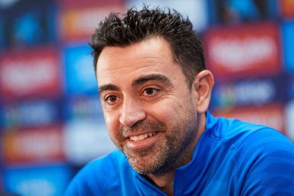 Xavi Hernández, entrenador del FC Barcelona.