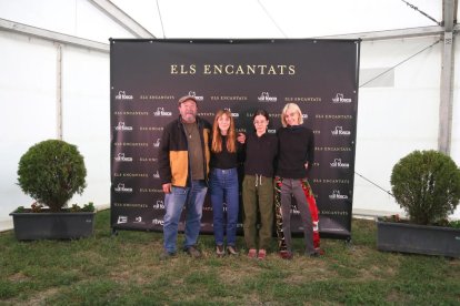 Pep Cruz, Elena Trapé, Laia Costa i Ainara Elejalde.