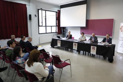 Un momento de la inauguración ayer del congreso en la UdL. 