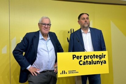 Maragall serà el número 2 d’ERC al Senat, una decisió que va anunciar amb Oriol Junqueras.