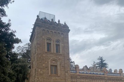 La torre de la Casa Mauri de la Pobla de Segur.